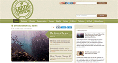 Desktop Screenshot of earthtimes.org